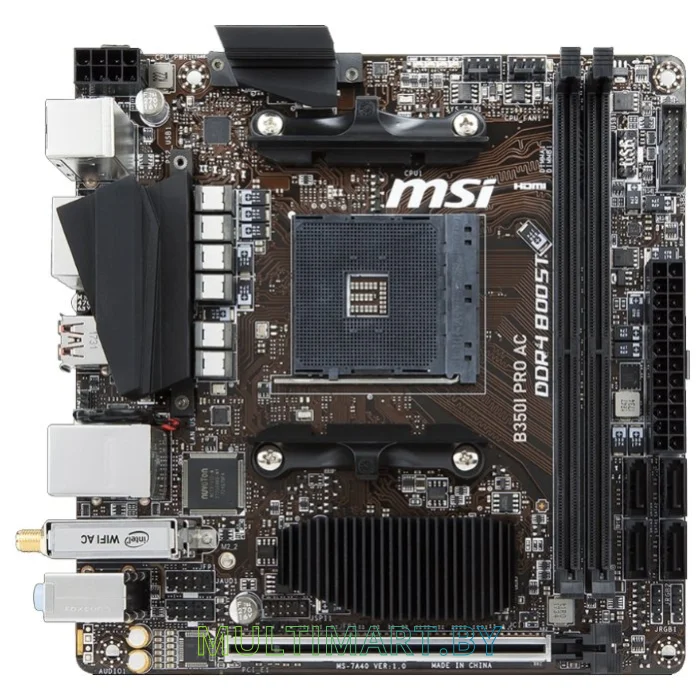 Материнская плата MSI B350I PRO AC